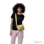 Bolso Cruzado Crossbody Amarillo Rectangular