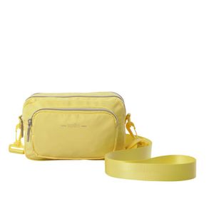 Bolso Cruzado Crossbody Amarillo Rectangular