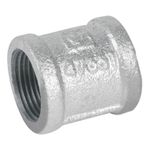 Cople de Acero Gavanizado con Rosca 1 1/2 Plg