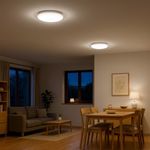 Set de 2 Lámparas Circulares LED Luz de Día 12 W