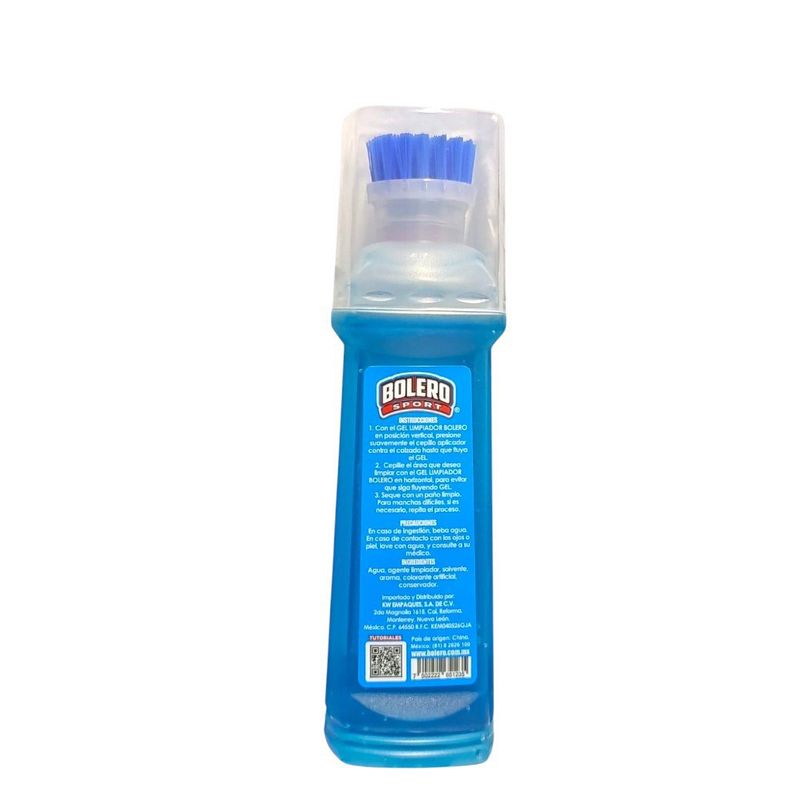 Gel Limpiador para Tenis con Cepillo 100 Ml