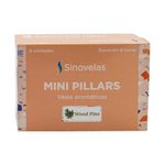 Set 6 Velas Aromáticas Mini Pilar de Pino