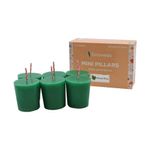 Set 6 Velas Aromáticas Mini Pilar de Pino
