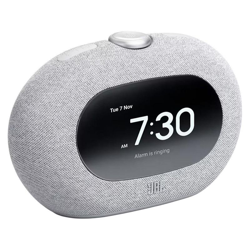 Radio Reloj con Bocina Bluetooth Horizon 3 Color Gris