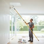 Extensión Metálica con Rosca para Rodillo