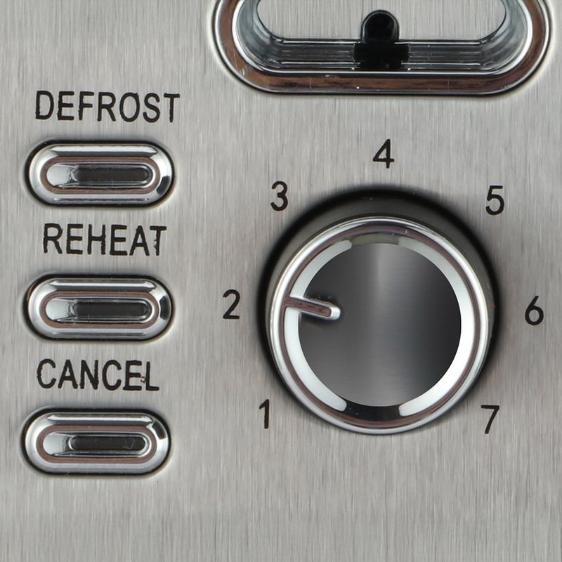 Tostador de Acero Inoxidable 2 Ranuras con 7 Niveles 850 W