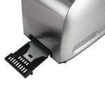 Tostador de Acero Inoxidable 2 Ranuras con 7 Niveles 850 W