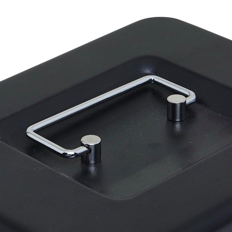 Caja de Seguridad de Metal Negra