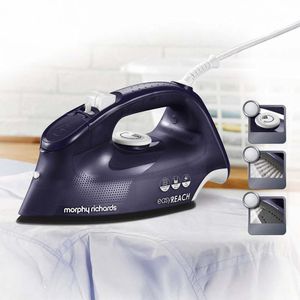 Plancha de Vapor Morada de Alta Potencia con Suela Antiadherente