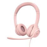 Audífonos con Micrófono H390 USB Rosa