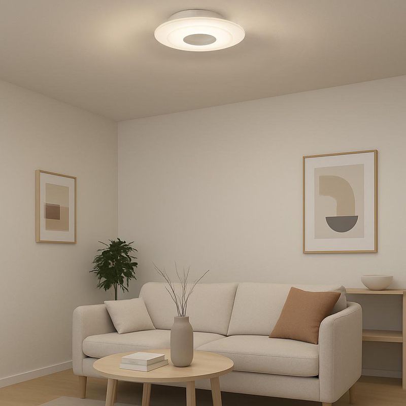 Bombilla Circular Radiance 11 W Luz Cálida