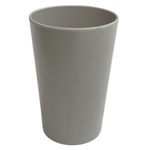 Vaso Cónico Taupe de Melamina 12 oz