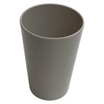 Vaso Cónico Taupe de Melamina 12 oz