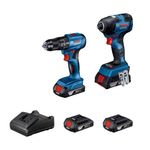 Kit de Taladro Percutor 1/2 Plg y Llave de Impacto