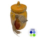 Base de Barro con Tapadera Grande