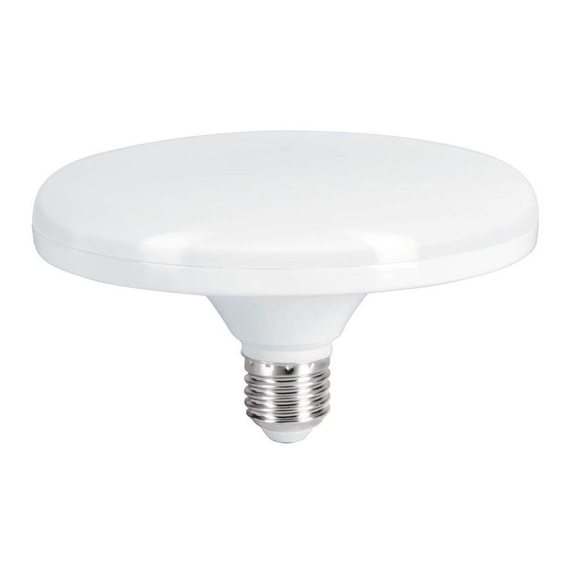 Bombilla LED Base E27 de 18W Circular Luz Fría