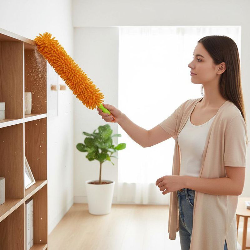 Plumero de Microfibra Amarillo