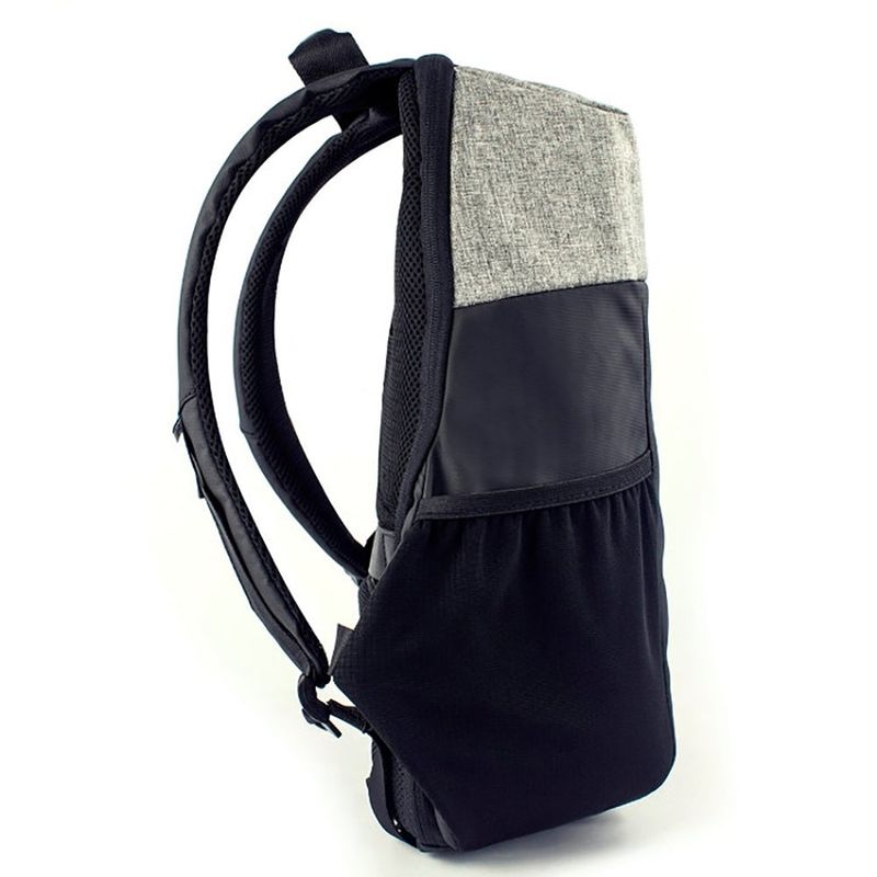Mochila Antirrobo Go Gris con Negro
