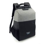 Mochila Antirrobo Go Gris con Negro