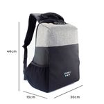 Mochila Antirrobo Go Gris con Negro