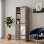 Armario Liny con Espejo y Repisas para Dormitorio 36.5 x 65 x 181.2 cm