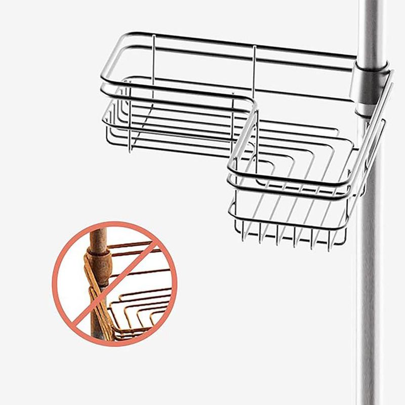 Organizador de Tensión para Ducha 8 Divisiones