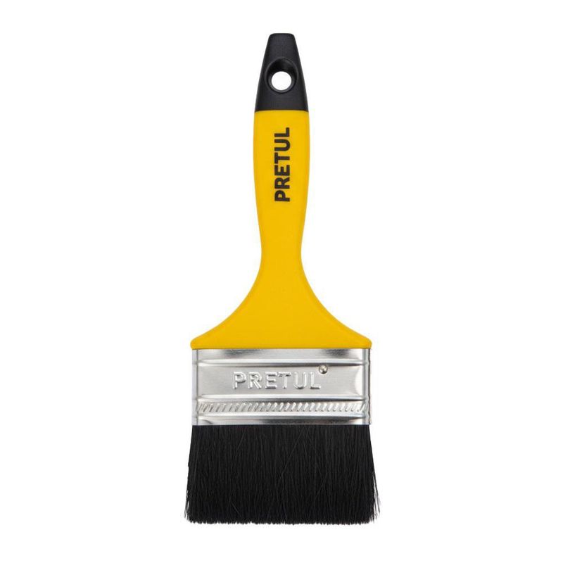 Brocha de Cerda Natural con Mango Plástico