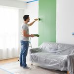 Brocha de Cerda Natural con Mango Plástico