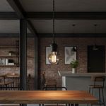 Sockets Negros Simples De Pvc E27