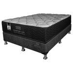 Set de Cama Colchón + Base Queen Black Orthopedic