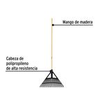 Rastrillo tipo Escoba de 22 Plg