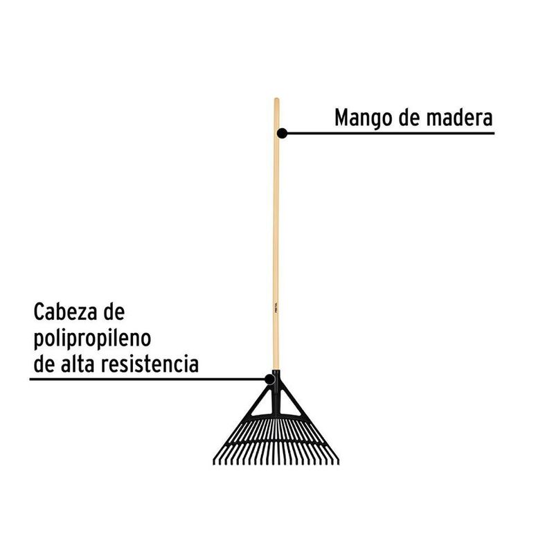 Rastrillo tipo Escoba de 22 Plg