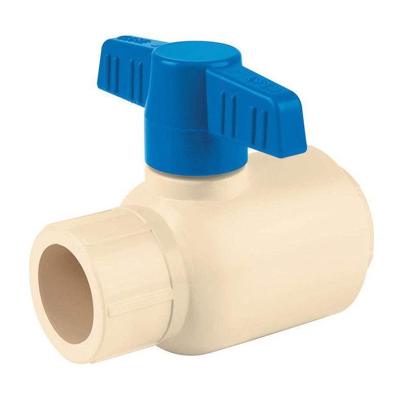 Válvula Bola Desmontable para Cementar 3/4 Plg CPVC