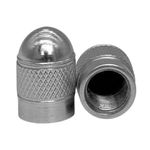 Set de 4 Tapones para Válvula tipo Bala Color Plateado