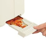 Tostador de Pan Crema 2 Ranuras con Función Reheat