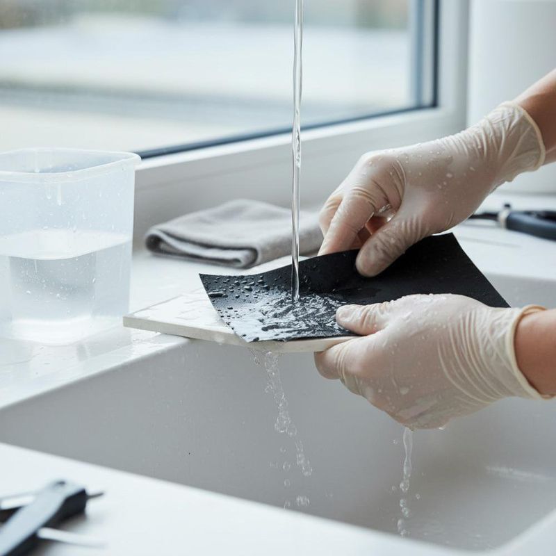 Lija de Agua Grano 320 Color Negro