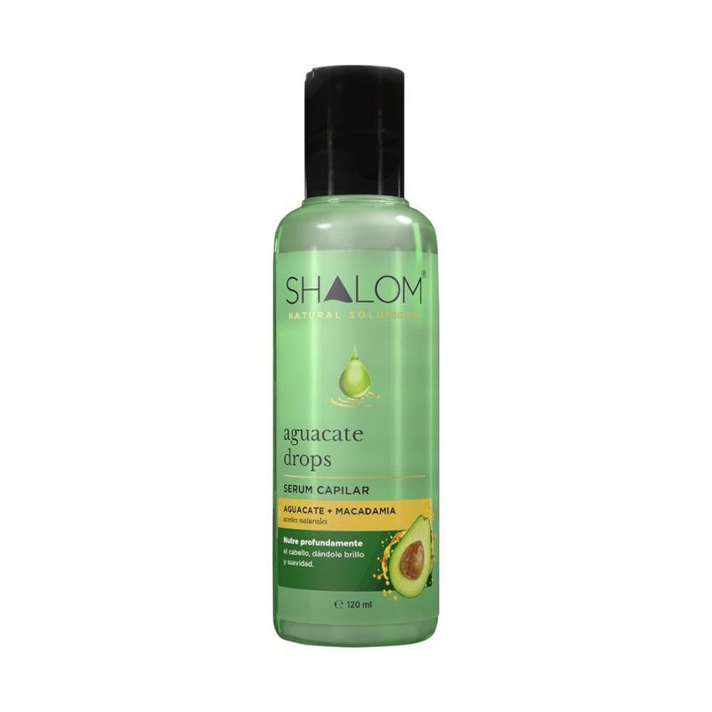 Shalom Aguacate Drops Serum Capilar 120 Ml