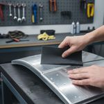 Lija de Agua Grano 150 Color Negro