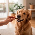 Palillos de Carnaza Natural Oscura para Perros