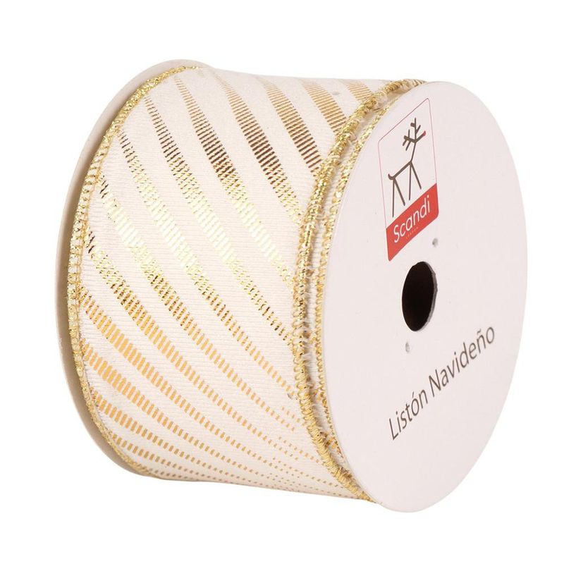 Listón Decorativo Dorado
