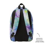 Mochila con Estampado Floral Violeta Tocax