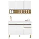 Mueble de Cocina Completo Line Color Blanco de 120 Cm