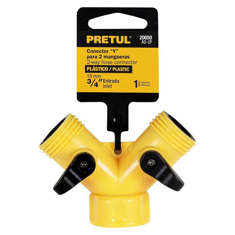 Conector Tipo Y de Plástico