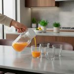 Set de Pichel con 4 Vasos