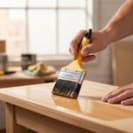 Brocha Cerdas Negras con Mango Ergonómico