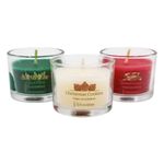 Velas Votivas Navideñas Set 3 Piezas