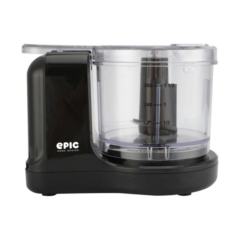 Procesador de Alimentos Negro 500 W 1.2 L