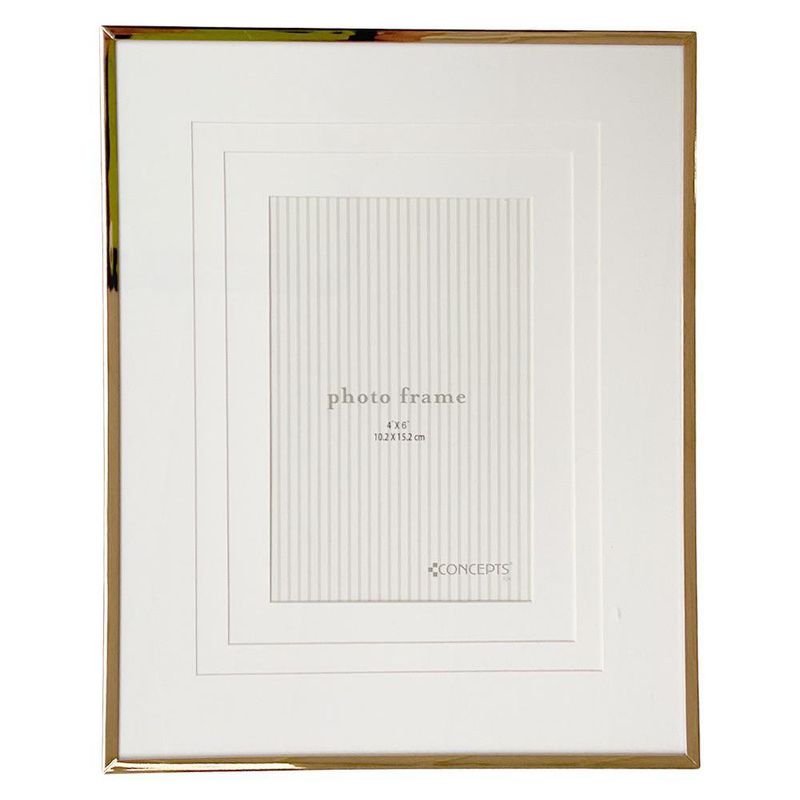 Portarretrato Dorado 4x6 Pulgadas