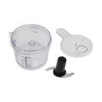 Procesador de Alimentos Negro 500 W 1.2 L