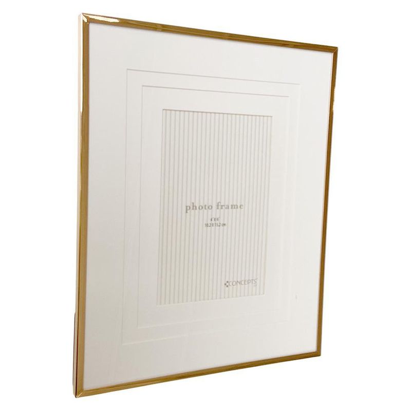 Portarretrato Dorado 4x6 Pulgadas